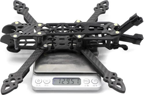 Vista 2 de 8.819 in HD 5 pulgadas FPV Racing Drone Frame