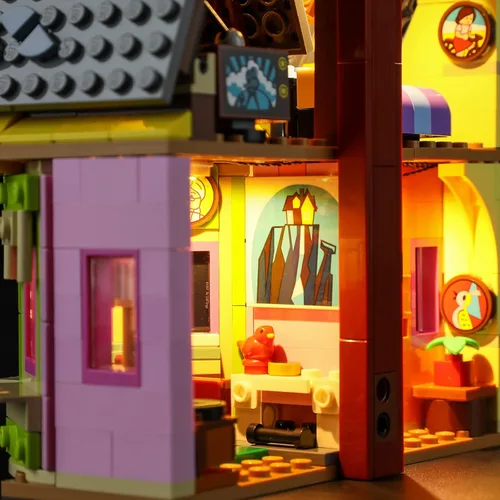 Vista 7 de BRIKSMAX Kit de iluminación LED para LEGO-43217 Up House - Compatible con el modelo de bloques de construcción Lego Disney - No incluye juego