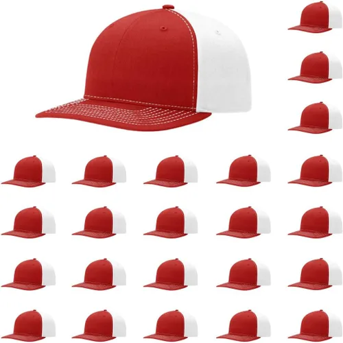 Vista 94 de Richardson 312 Gorra de béisbol ajustable con correa trasera de sarga Paquetes a granel disponibles - Talla única