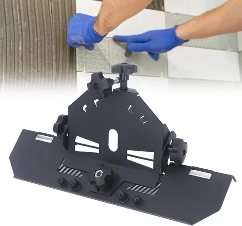 Vista 2 de Cortador de máquina de biselado de azulejos, ángulo de 45 grados, fácil de usar, material de acero, para azulejos de vidrio, piedra microcristalina