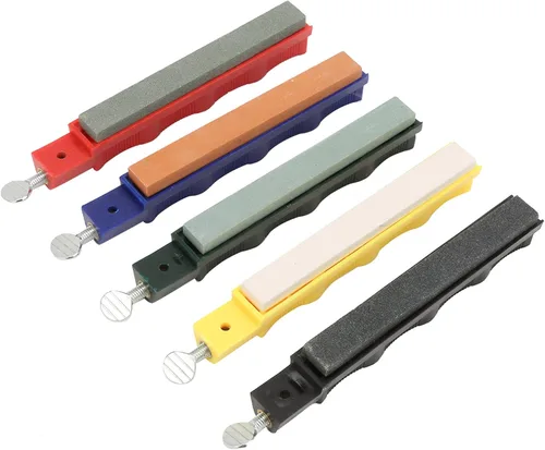 Vista 7 de Kit de afilador de cuchillos de ángulo fijo, sistema de afilado de cocina para uso doméstico con fácil control de ángulo