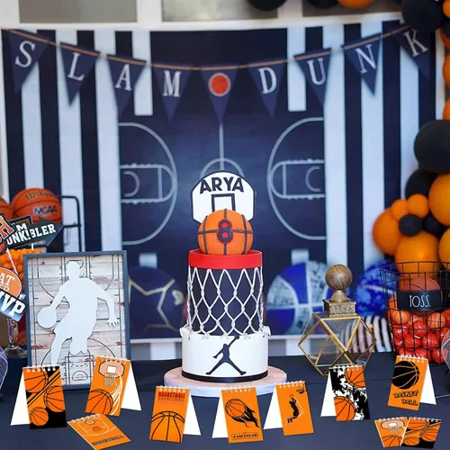 Vista 5 de Mini bloc de notas de baloncesto, 24 cuadernos de bolsillo de estilo multicolor, mini cuaderno en espiral para suministros de fiesta de cumpleaños