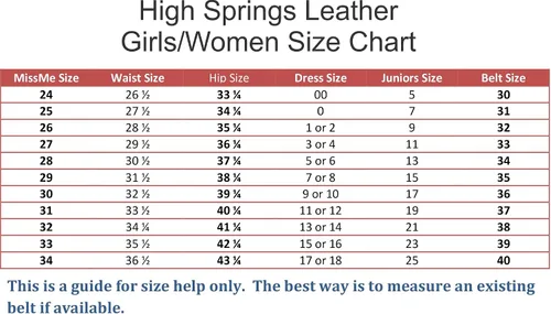 Vista 4 de High Springs Leather Cinturón de piel de ciervo personalizado para hombres y mujeres
