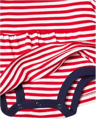 Vista 6 de Tienda Essentials Baby Girls' Short-Sleeve Dress, Pack of 3