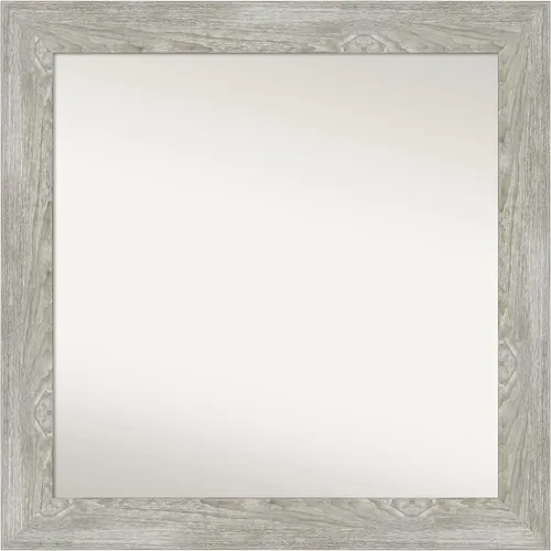 Vista 194 de Amanti Art Espejo personalizado, espejo de baño Alexandria Greywash, espejo de pared o espejo de tocador de baño sobre el fregadero