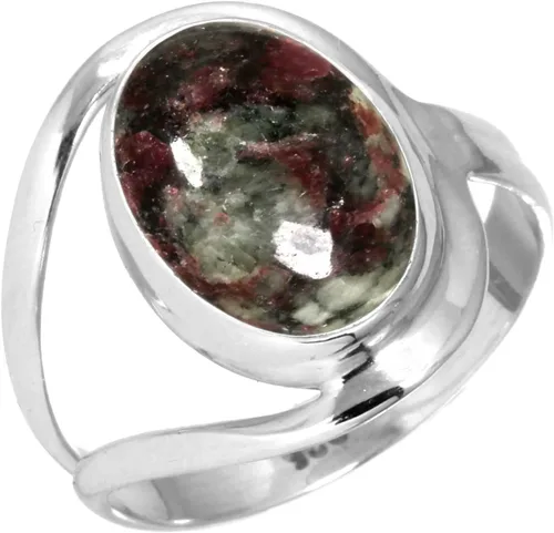 Vista 55 de Anillo de piedras preciosas naturales para mujer, perla, ojo de tigre, lapislázuli, cristal ovalado, bohemio, auténtica plata de ley 925, joyería