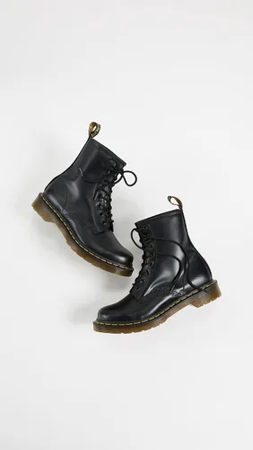 Vista 5 de Botas de cuero con cordones para mujer de Dr. Martens