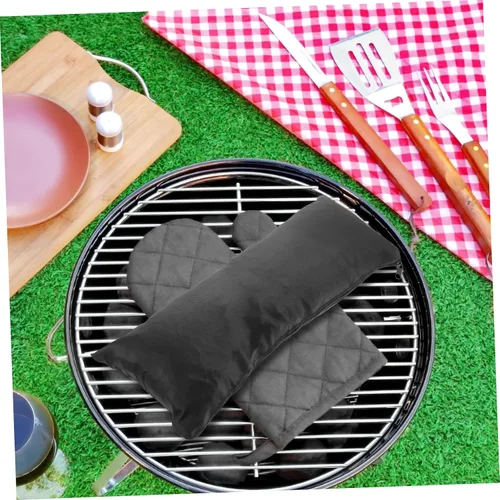 Vista 8 de GANAZONO Bolsa de almacenamiento impermeable de alta resistencia para utensilios de barbacoa, bolsa de herramientas reutilizable, ideal