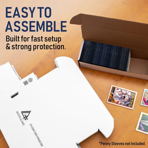 Vista 6 de Caja de Almacenamiento Premium para Tarjetas Coleccionables de Deportes, Béisbol, Fútbol Americano, Baloncesto, MTG y TCG para Coleccionistas