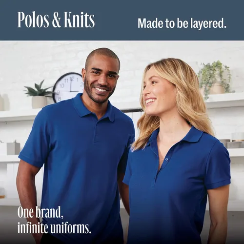 Vista 4 de Port Authority Polo de micromalla UV Dry Zone para mujer