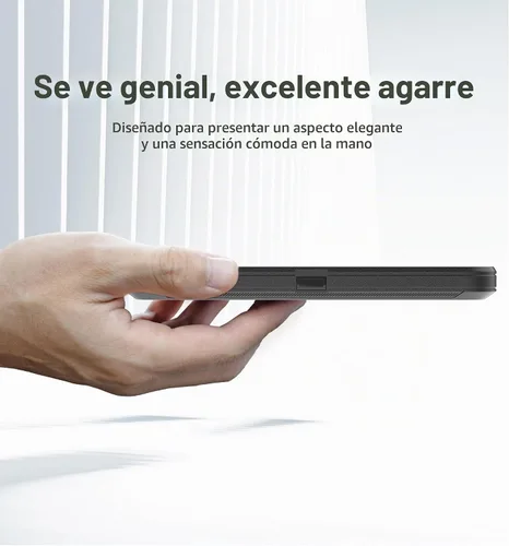 Vista 5 de Funda protectora resistente para Galaxy A53 5G, funda protectora resistente con [3 en 1] Cubierta de protección a prueba de golpes de goma Negro
