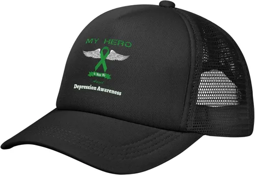 Vista 3 de Gorra de béisbol de malla ajustable para papá, unisex
