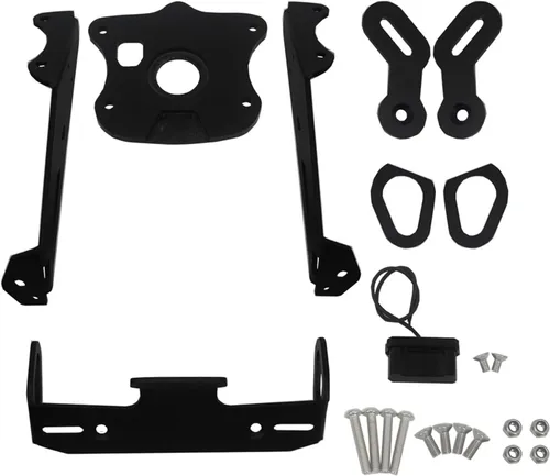 Vista 7 de BEUTEE MT09 2022 Soporte de placa de matrícula con luz LED compatible con MT-09/SP 2021-2022 Accesorios para eliminadores de guardabarros traseros