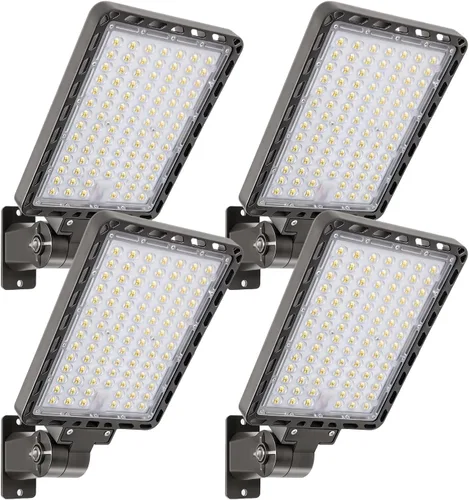 Vista 9 de ledmo Luces LED para Estacionamiento con Montaje de Muñón Ajustable 200W del Anochecer al Amanecer Iluminación Exterior con Fotocélula Luces de Área