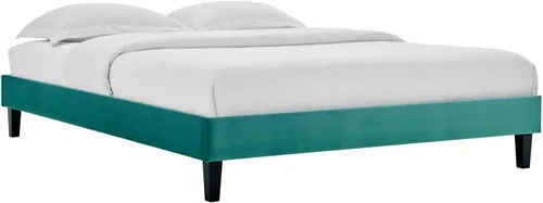 Vista 14 de Modway Plataforma Reign, individual, rosa polvorienta