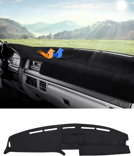 Vista 34 de Autorder - Tapete para cubierta de tablero de instrumentos para camioneta Ford F100/F150/F250/F350/Bronco Pickup Truck, 1973-1977 1978 1979