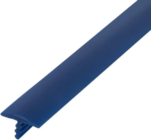 Vista 11 de Outwater T-molding plástico del 1/2 pulgada de la almendra flexible centro del centro de la púa que moldea la bobina de 25 pies