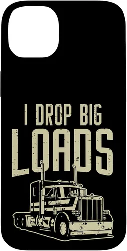 Vista 15 de I Drop Big Loads Semi Truck Truck Driver Trucker - Funda de regalo para iPhone 17