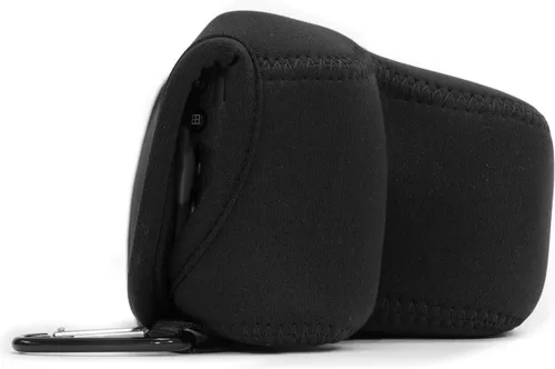 Vista 3 de MegaGear Funda de neopreno ultraligera para cámara compatible con Canon EOS M6 Negro