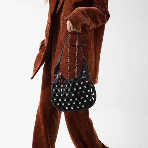 Vista 5 de Mini bolso de noche para mujer, bolso de moda, bolso de hombro, bolso cruzado