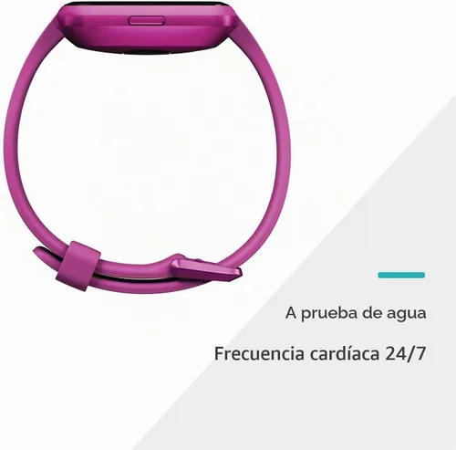 Vista 3 de Fitbit Versa Lite Edition Smart Watch, talla única (bandas S y L incluidas), 1 unidad