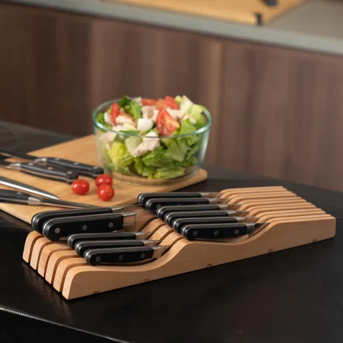 Vista 6 de Chef Craft Select - Bloque para cuchillos y cajones, juego de 2 piezas, surtido