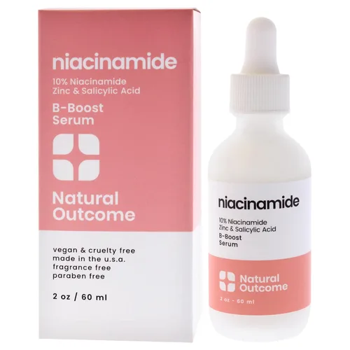 Vista 4 de Suero de niacinamida B-Boost de natural outcome para mujer - Suero de 2 onzas