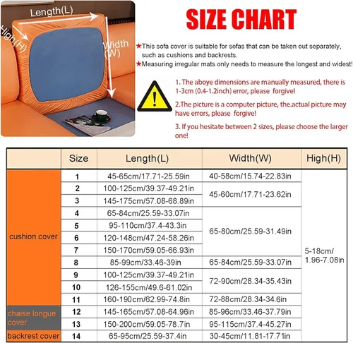 Vista 3 de Fundas de cojín de piel sintética, funda elástica para sofá, impermeable, protector de muebles de repuesto (A 1)