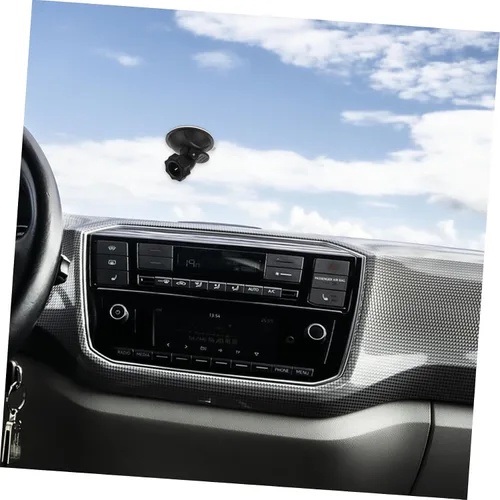Vista 5 de Soporte para cámara de automóvil con base de ventosa de cabeza esférica para cámaras de tablero y dispositivos, fácil instalación, fijación segura