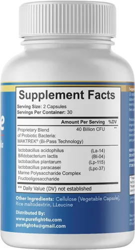 Vista 2 de Suplemento dietético DentaForce Advanced Oral Health Formula 60 cápsulas vegetales
