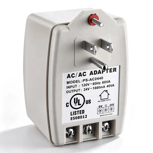 Vista 10 de Transformador enchufable de 24 V 40 VA, con certificación UL