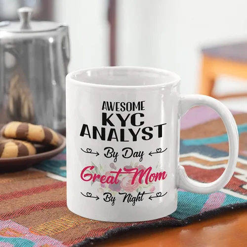 Vista 76 de Regalo del día de la madre de hija, hijo a mamá Taza de cerámica blanca de 11 oz, 15 oz - Analista Administrativo