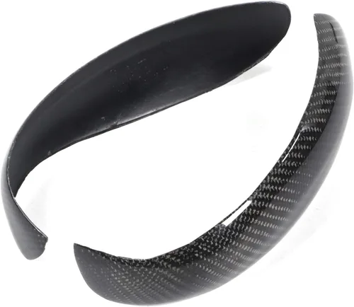 Vista 6 de Fydun Cubierta de espejo retrovisor interior automotriz Add-On Fit para Cayman 997 911 987 2pcs fibra de carbono