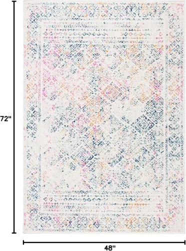 Vista 201 de Safavieh - Alfombra decorativa de la colección Tulum, modelo TUL264F, estilo marroquí, bohemio y desgastado, no suelta pelusa, para sala, vestíbulo