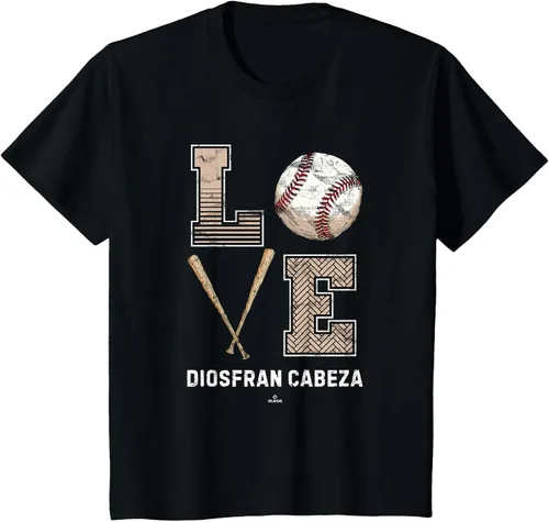 Vista 12 de Baseball Love Diosfran Cabeza Prospect Baseball Fan Gear T-Shirt