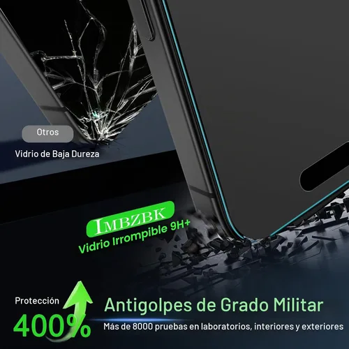 Vista 5 de IMBZBK [Eliminación automática de polvo] Paquete de 3 protectores de pantalla mate para iPhone 17 Pro Max [grado militar] accesorios, película