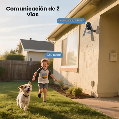 Vista 7 de Outdoor Security Camera Wireless, WiFi Solar Camera for Home Security