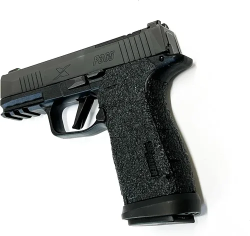 Vista 6 de Handleitgrips Kit de mejora de agarre de goma texturizada para Sig Sauer P365 X-Macro TACOPS