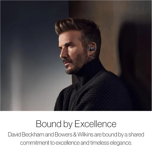 Vista 2 de Bowers & Wilkins Pi8 Auriculares inalámbricos Bluetooth (negro antracita), auriculares Bluetooth intrauditivos con chipset Qualcomm y aptX sin