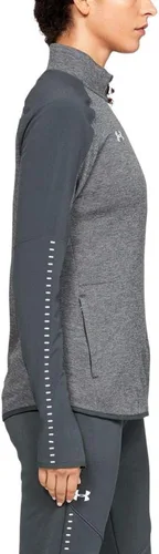 Vista 4 de Under Armour Women's Qualifier Hybrid 12 Zip T-Shirt
