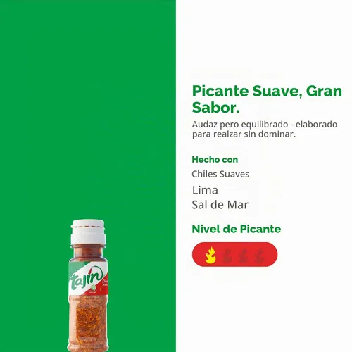 Vista 6 de Tajín Clásico Chile - Mini exhibición de condimentos de lima de 0.35 onzas, 40 mini botellas (paquete de 6)