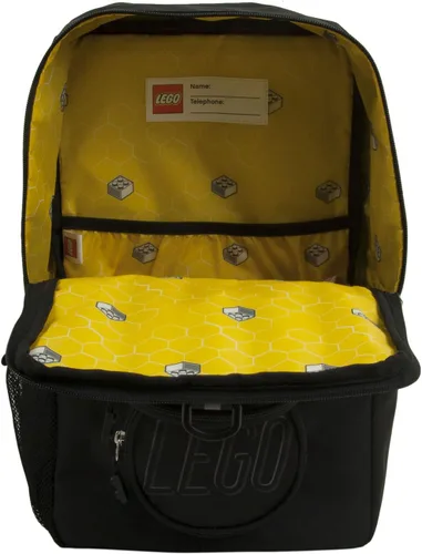 Vista 5 de LEGO Mochila de ladrillo Lego - equipaje de mano morado, Negro -, Mochila