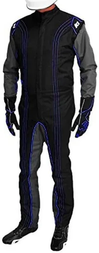 Vista 9 de K1 Race Gear CIK/FIA traje de competición de go kart, nivel 2, aprobado, M, Rojo