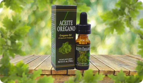 Vista 2 de Aceite de orégano (aceite de orégano) 0.5 fl oz Suplemento dietético Aceite esencial natural 135 porciones Salud digestiva Salud general