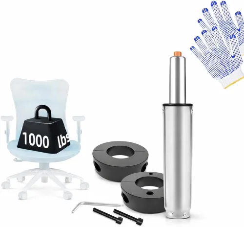 Vista 8 de PROFECTUS Repuesto de cilindro de gas para silla de oficina, pistón resistente clase 4, altura ajustable de 5.5 pulgadas, ajuste universal