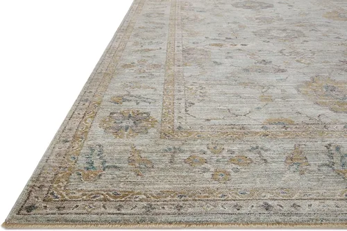Vista 6 de Loloi Magnolia Home Millie Sky/Gold - Alfombra de área de 7'-10" x 10' Cielo/Oro
