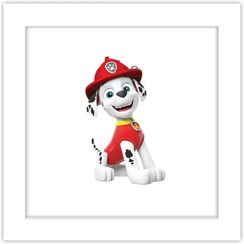 Vista 9 de Trends International Gallery Pops Nickelodeon PAW Patrol - Póster de pared de Marshall, 12 x 12 pulgadas, versión enmarcada en negro Versión