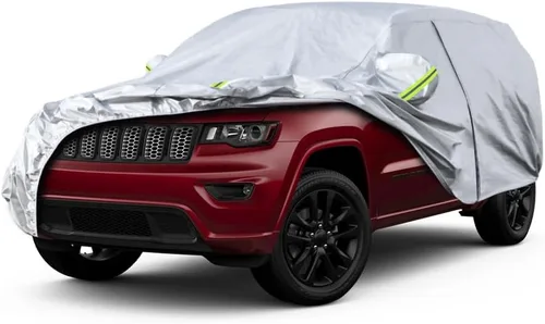 Vista 176 de KouKou Funda impermeable para automóvil SUV adecuada para BMW X1 de 2009 a 2025, 7 capas a prueba de viento para todo tipo de clima, cubierta