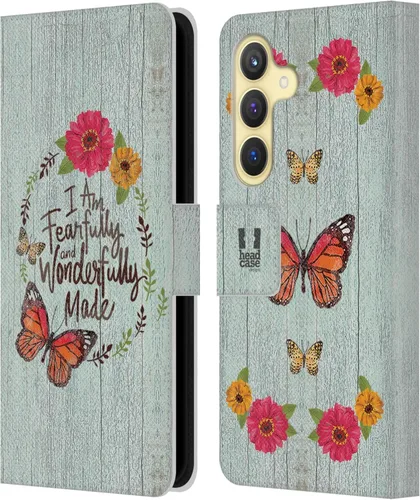 Vista 13 de Head Case Designs Beautiful Life Country Charm Leather Wallet Case Compatible with Samsung Galaxy S24 5G