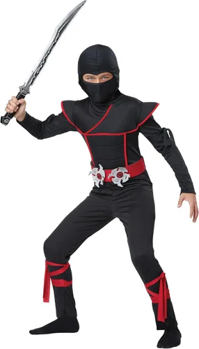 Vista 2 de California Costumes Kids Stealth Ninja Costume